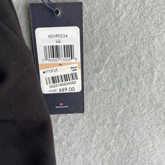 Tommy Hilfiger Size 2 Princeton Slim Ankle Pants Black NEW NWT - Picture 7 of 12